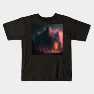 coliseum cyberpunk Kids T-Shirt